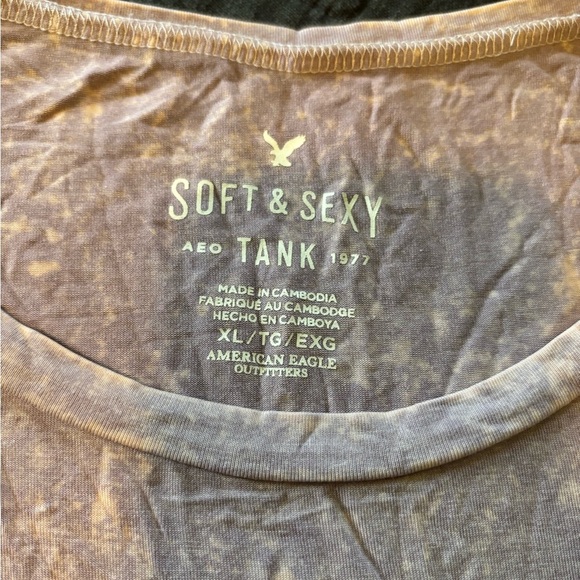 American Eagle Outfitters Burnout Tank Size XL - Picture 4 of 6